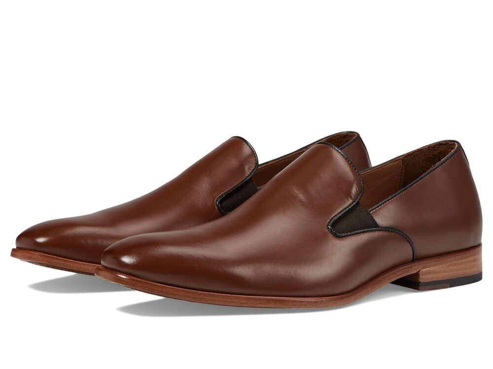 MASSIMO MATTEO SLIP-ON LOAFERS CLASSIC WHISKY 11 D (M) - Picture 2 of 6